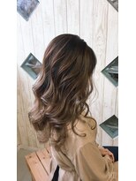 ヘアーメイク ハート(hair make HEART) バレイヤージュ☆ベージュ☆グレージュ 