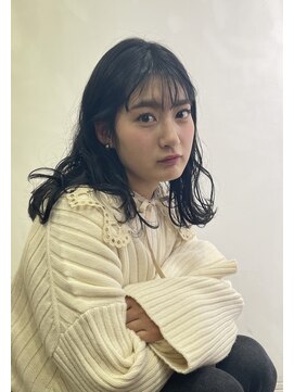 ヘアーリゾート ルアーナ(hair resort LUANA) ナチュラルを大前提に程よい上品さが香る暗髪