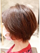 キャリ(CALI)&nbsp;トップのぺたんこ解消ボブ　CALI・田町・三田・美容室・CHIAKI