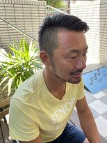 ダブル(W)&nbsp;【hair salon W】メンズ2ブロックショート