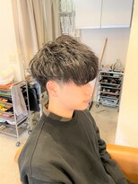 アンティコ(Antico)&nbsp;ツーブロックマッシュ流行束感ツイストスパイラルショートモテ髪