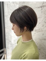 乾かすだけでまとまる！大人可愛いショートヘア！