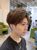 チェスト 姫路店(CHEST)&nbsp;リバースアップバング　グレーベージュ　グレージュカラー