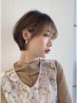 イヴォークトーキョーオーサカ(EVOKE TOKYO osaka)&nbsp;丸み 抜け感 可愛い 韓国風 おしゃれマッシュショート