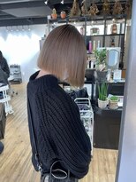 アルカナ 明治神宮前原宿(ARCANA)&nbsp;ホワイトグレージュ コンマヘア くすみブルー ダークアッシュ