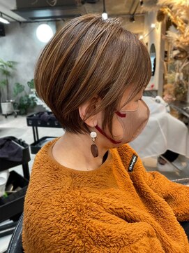 ティダスマイル(tida smile) 耳掛けかわいいフェミニンショート