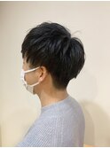 王道マッシュヘア