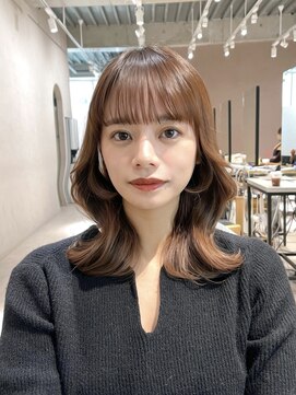 アンアミ シブヤ(Un ami shibuya) 【Unami shibuya】女性らしい色気くびれヘア　10代20代30代