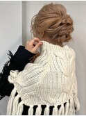 hair arrange / ドレスヘア アップスタイル