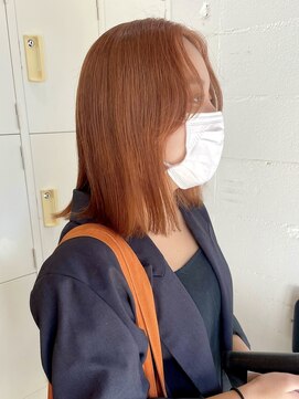 エム(EM) ミルクティーベージュ/ダブルカラー/ブリーチ/髪質改善/下北沢