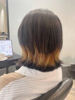 ラブクロムトーキョー オモテサンドウ(LOVECHROME OMOTESANDO)&nbsp;狐カラー☆デザインカラー　大人ガーリー