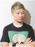 波巻き/マッシュパーマ/ウルフ/ハイライト<理容室>千葉/メンズ