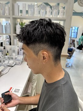 アンソル 戸田店(N'SOL) 繋げる刈り上げショートヘア
