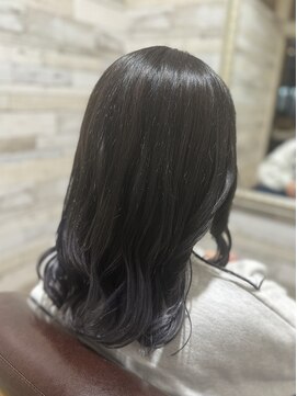 ヘアーアンドリラクゼーションコード(CODE) シルバー×ラベンダー