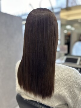 モードケイズブラン(MODE K's Blanc) 髪質改善カラー×ioLuトリートメント【六甲道/髪質改善】