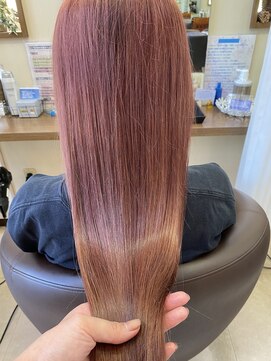 コアフィールフィス(COIFFURE fils) 新規お得クーポンあり【見附　今町】M3Dピンクストレートヘア