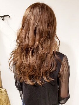 ローグ ヘアー 金町店(Rogue HAIR) 20代30代40代◎ローグ金町(TAKA)ピンクシアカラー波カール