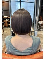 インス(ensue)&nbsp;20代30代40代◎髪質改善ストレート丸みボブ前髪２Wayバング★