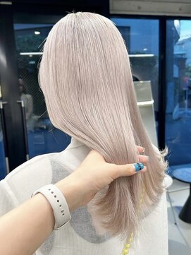 ソル ジングウマエ(SOL JINGUMAE) ミルクティーベージュダブルカラーケアブリーチインナーカラー