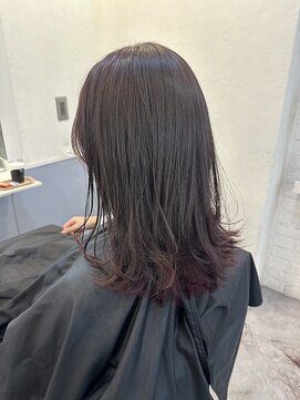 トッカ ヘアアンドトリートメント 難波店 ほんのり毛先が可愛い グラデーションカラー