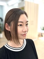 ヒマル 学芸大学(Himaru)&nbsp;切りっぱなしボブ/インナーミルクティ