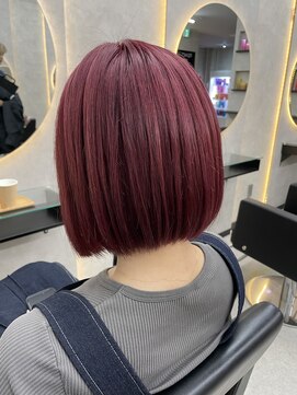 ルノン シェリー(LUNON cheliy) ピンクラベンダー/ブリーチカラー/ダブルカラー