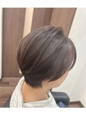 タイトショートヘア