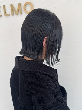 エルモ(ELMO.) ＜ELMO. 兒玉＞ 切りっぱなし外はねボブ