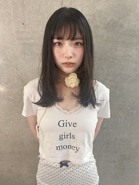 ペレ 梅田(PELE) 黒髪/ボブルフ/ネビージュ/小顔/ワンレン/梅田/髪質改善/前髪