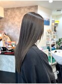 バレイヤージュグレー