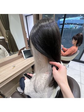 アッシュ 笹塚店(Ash) インナカラー/ホワイトカラー/グレー