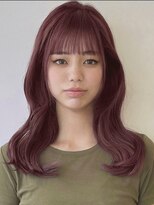 コラソン(corazon)&nbsp;ピンクカラー　似合わせカット