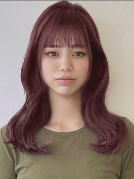 コラソン(corazon) ピンクカラー 似合わせカット