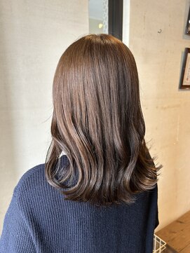 ココカラヘアー ニコ(cococara hair nico) くすみベージュ/透明感/トリートメント/前髪あり