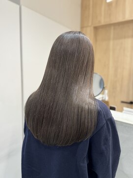 ミリー 梅田店(milly) オリーブグレージュ＊透明感カラー＊ブリーチあり