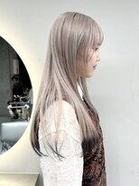 ソル バロール 表参道(SOL .valor)&nbsp;表参道ハイトーンカラーブロンドワンホンレイヤーシルバー韓国