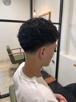 ヘアーメイク マーズ 売布店(Hair Make Mars)&nbsp;テーパーフェード×外人風パーマ
