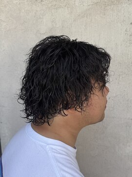 インフィニティー infinity HAIR SPACE BLOOM 波巻きパーマ