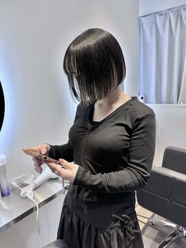 ホープ(hope) あごラインボブ×インナーカラー【大阪/梅田】