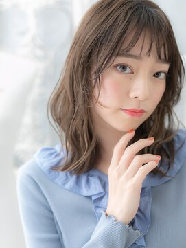 カバーヘア 上尾西口店(COVER HAIR) ■グレージュアッシュくせ毛風くびれヘア314上尾20代30代40代