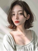 キーバイイオエ(kiy. by ioe)&nbsp;ダークアッシュ/似合わせカット/ミディアムレイヤーカット