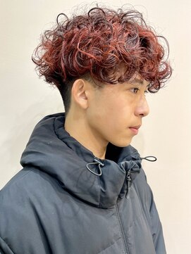 イギー(igggy) マッシュ☆レッドブラウンデザインカラー