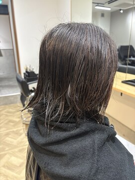 リベラル(Liberal) 縮毛矯正ショートボブ