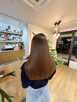 オフ(off) ブリーチなしミルクティーブラウン♪