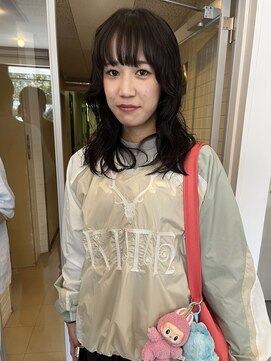 アンフェインド02(UNFEIGNED 02) 黒髪カタログ/クラゲヘアー/オリーブグレー/小顔/伏見/栄