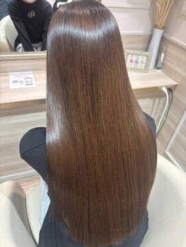 アンド ラ ブランシュ(&.La Blanche) オリーブ/黒髪カタログ/ココアベージュ/髪質改善