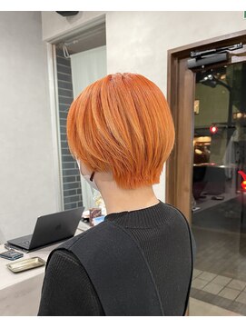 オレンジ×ショート♪