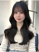 韓国レイヤー/レイヤーカット/顔周りカット/顔周りレイヤー