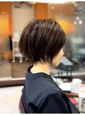 ショートボブ