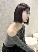 ♪顔周り レイヤー 縮毛矯正 髪質改善 ボブ